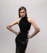 Top Estructurado en Terciopelo Italiano FB - Imagen 2