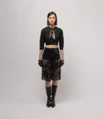 Falda-Pantalón de Tul Bordado FB